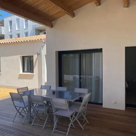 Maison Moderne Plain-pied 3 Jardin Preau * لا روشيل